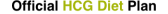 Logo Official HCG Diet Plan